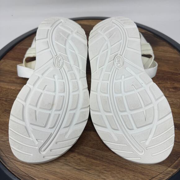 Chaco Z/1 White/Cream Single Strap Outdoor Open Toe Classic Sandals Women's 9 - Picture 9 of 12
